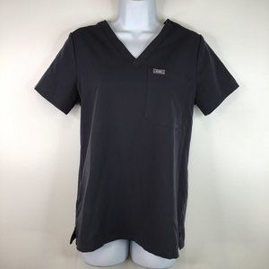 Figs One-Pocket V-Neck Scrub Top XS